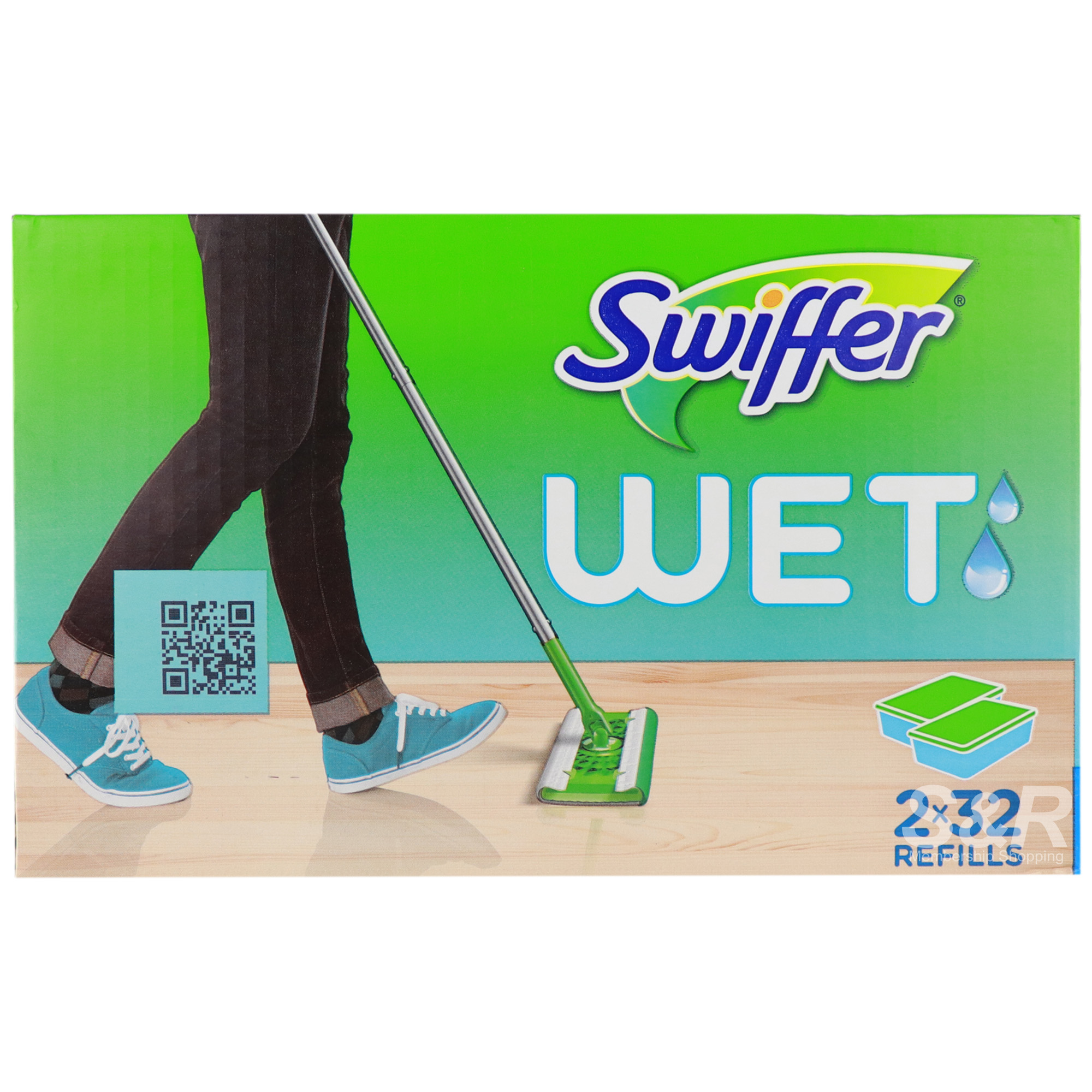 Swiffer Wet Mopping Cloths 64pcs